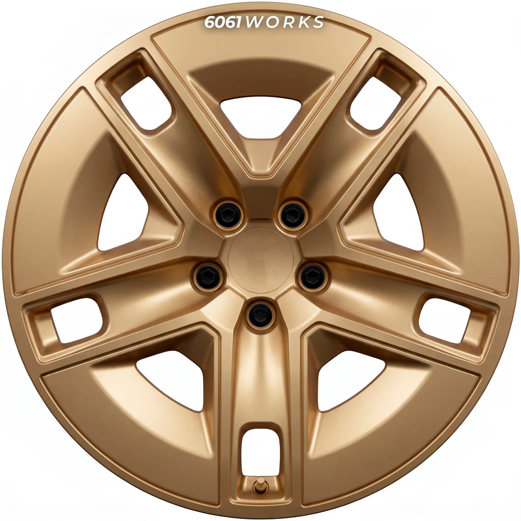 Custom forged wheels for 2026 Porsche Cayenne S Electric | 6061works Exclusive Design style