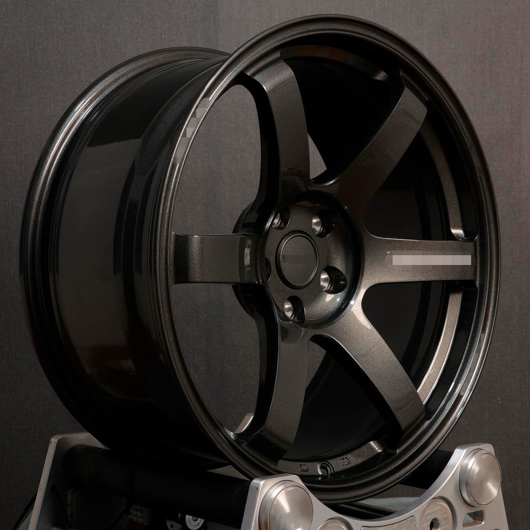 Volk TE37 SAGA style forged monoblock wheels Honda Civic Type R FL5 | 6061works
