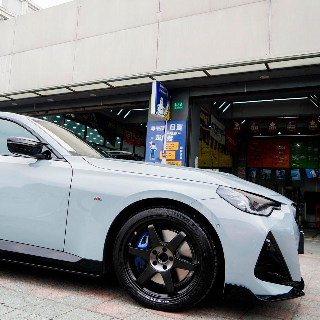 Volk TE37 SL style forged monoblock wheels BMW 2 Series G42 | 6061works
