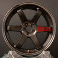 Volk TE37 style forged monoblock wheel rims — front face — BMW G80 M3 G82 M4 fitment