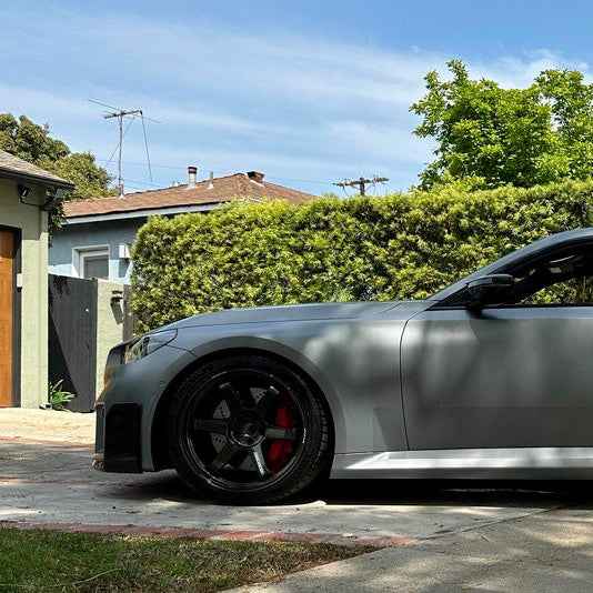 Volk TE37 Ultra M-SPEC style forged monoblock wheels BMW M2 G87 | 6061works
